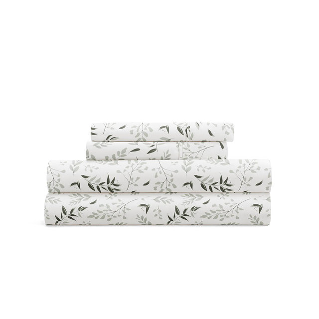ienjoy Home Delicate Blossoms 4-P.c. Sheet Set, King