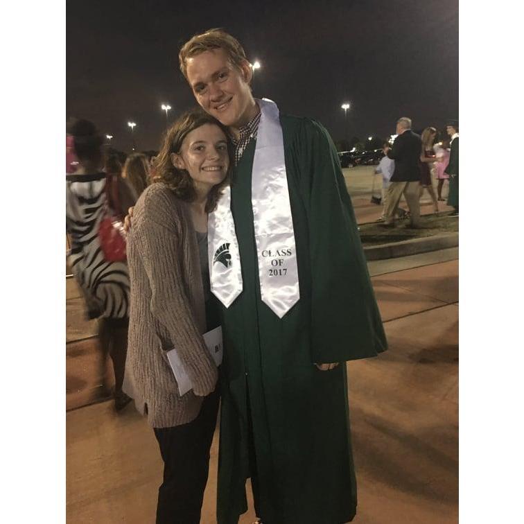 Zach's high school graduation