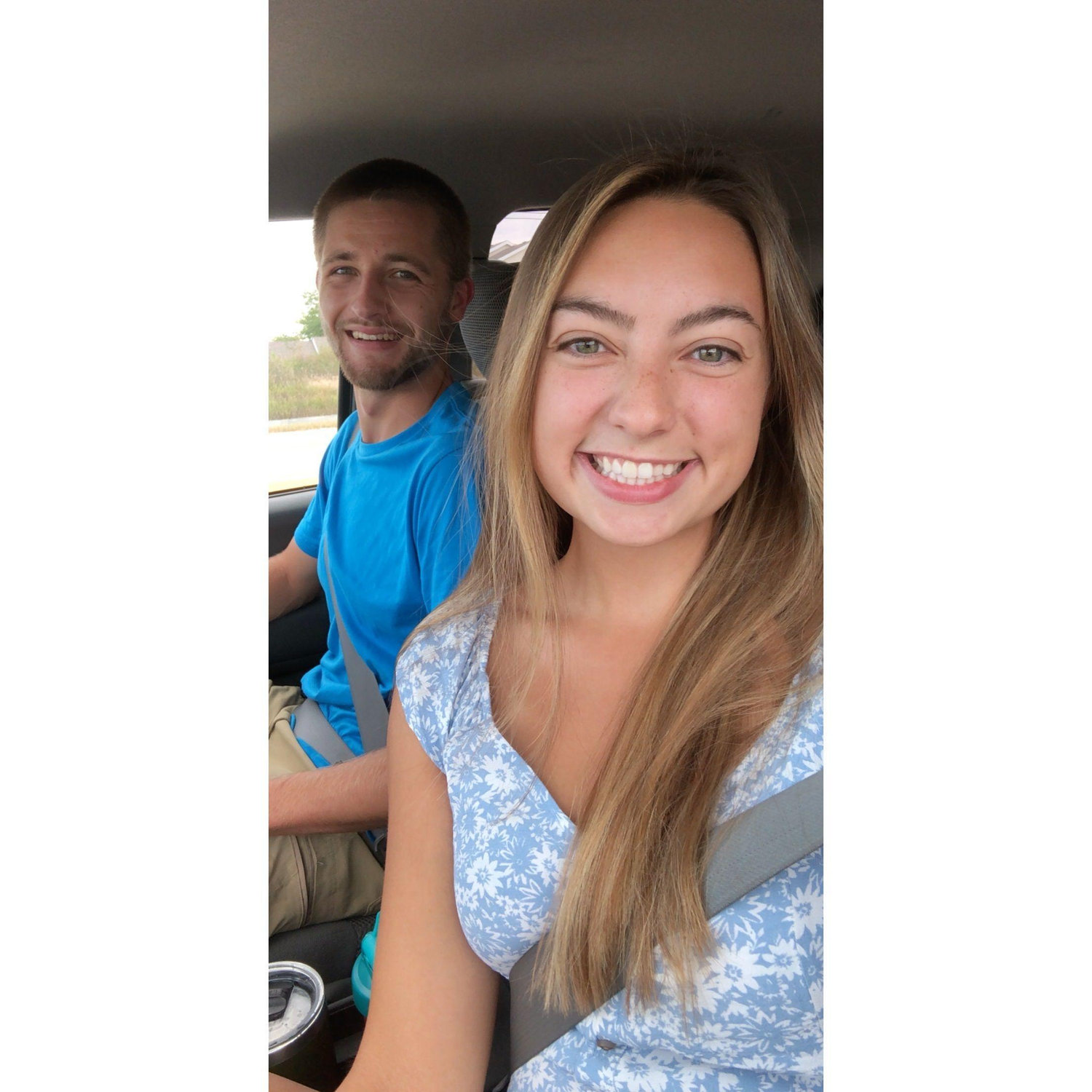 Jacob helping move Allie down to Kansas City for a 3 month long fieldwork.