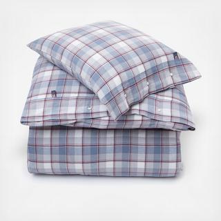 Check Flannel Flat Sheet