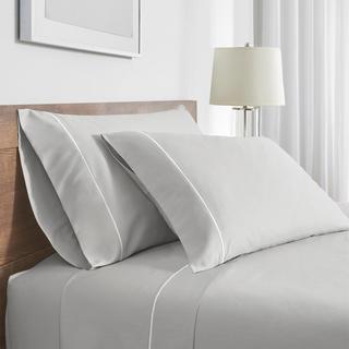 Hotel Satin Stitch Pillowcase, Set of 2