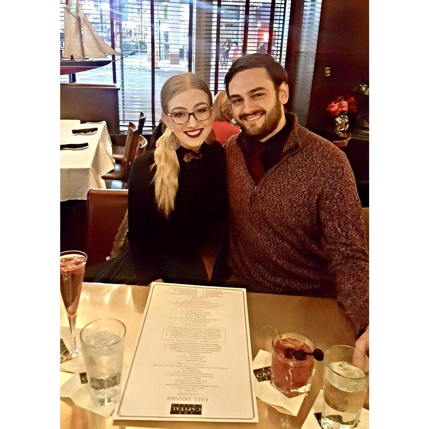 Dinner date in Minneapolis