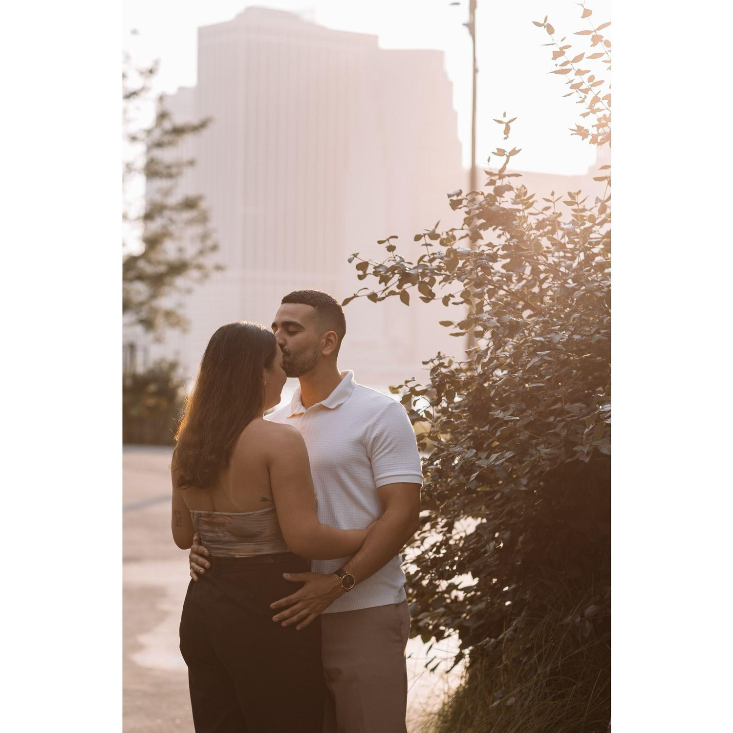 Right after we got engaged!