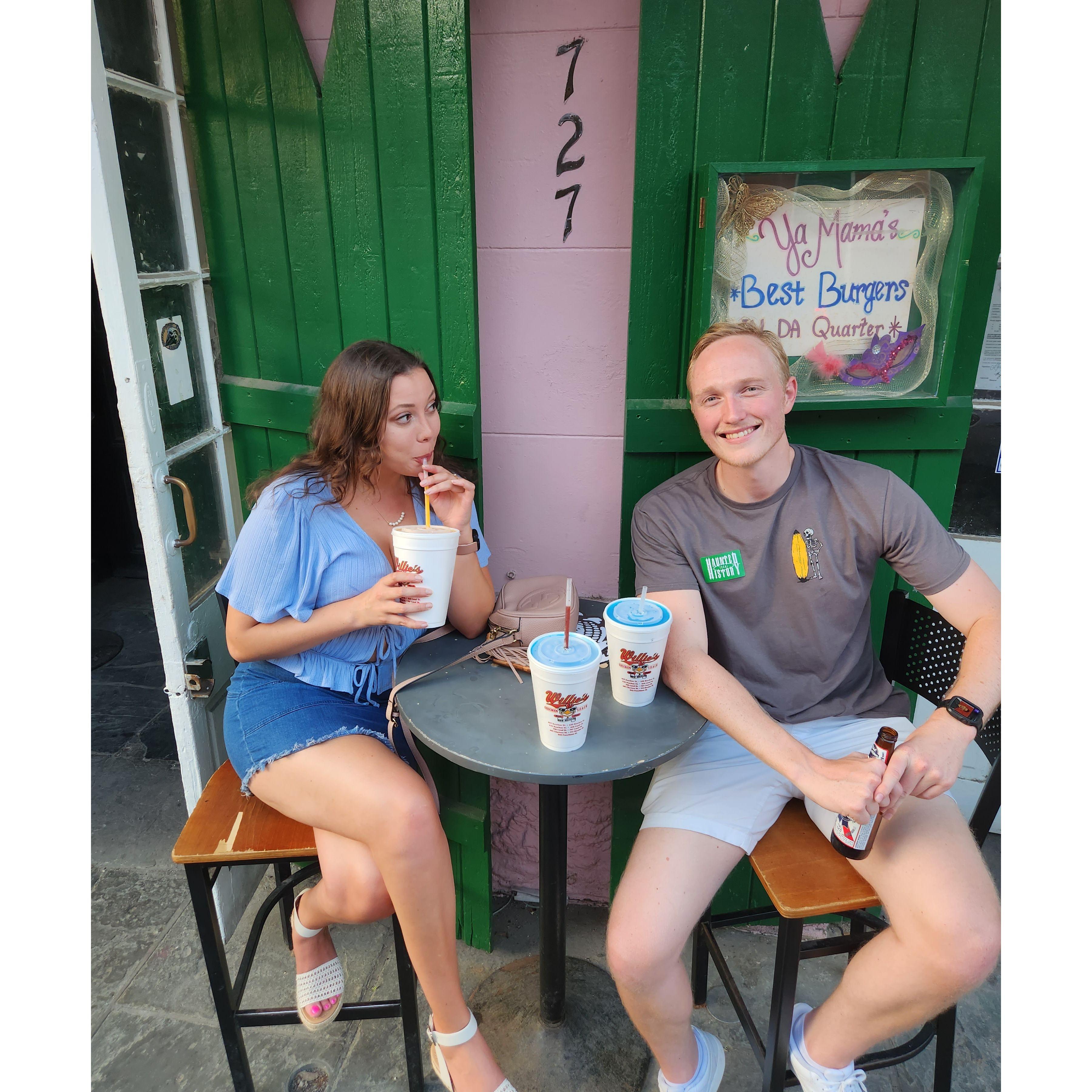 One of our many trips to our favorite spot- New Orleans!