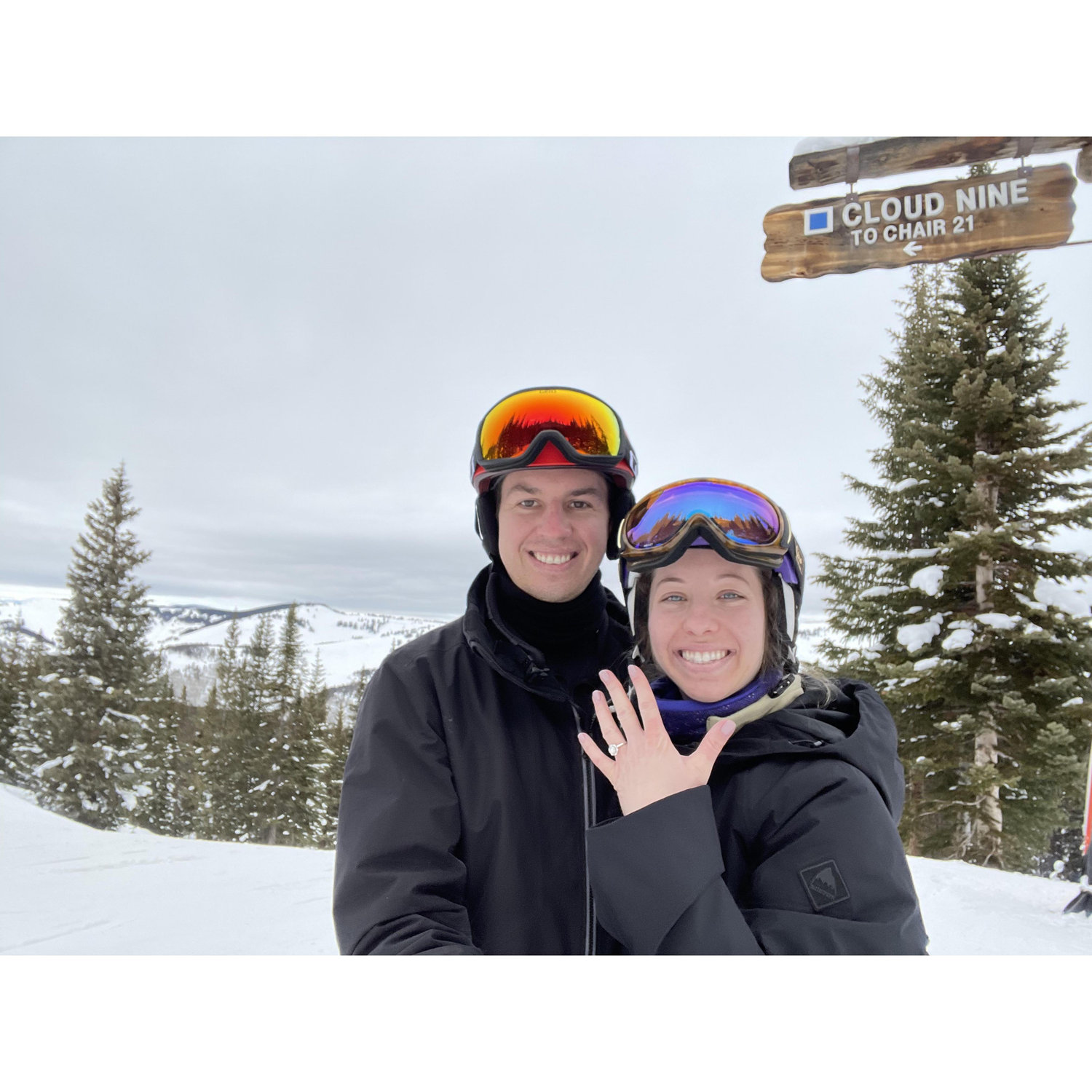 We're engaged!