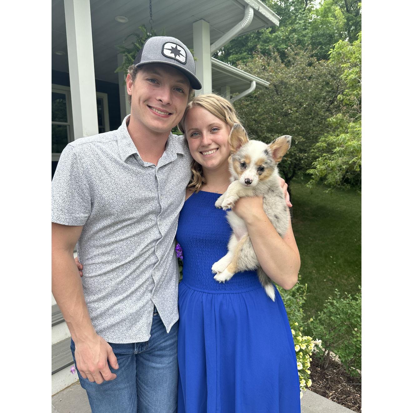 We added our Indi girl to our little family in May 2023