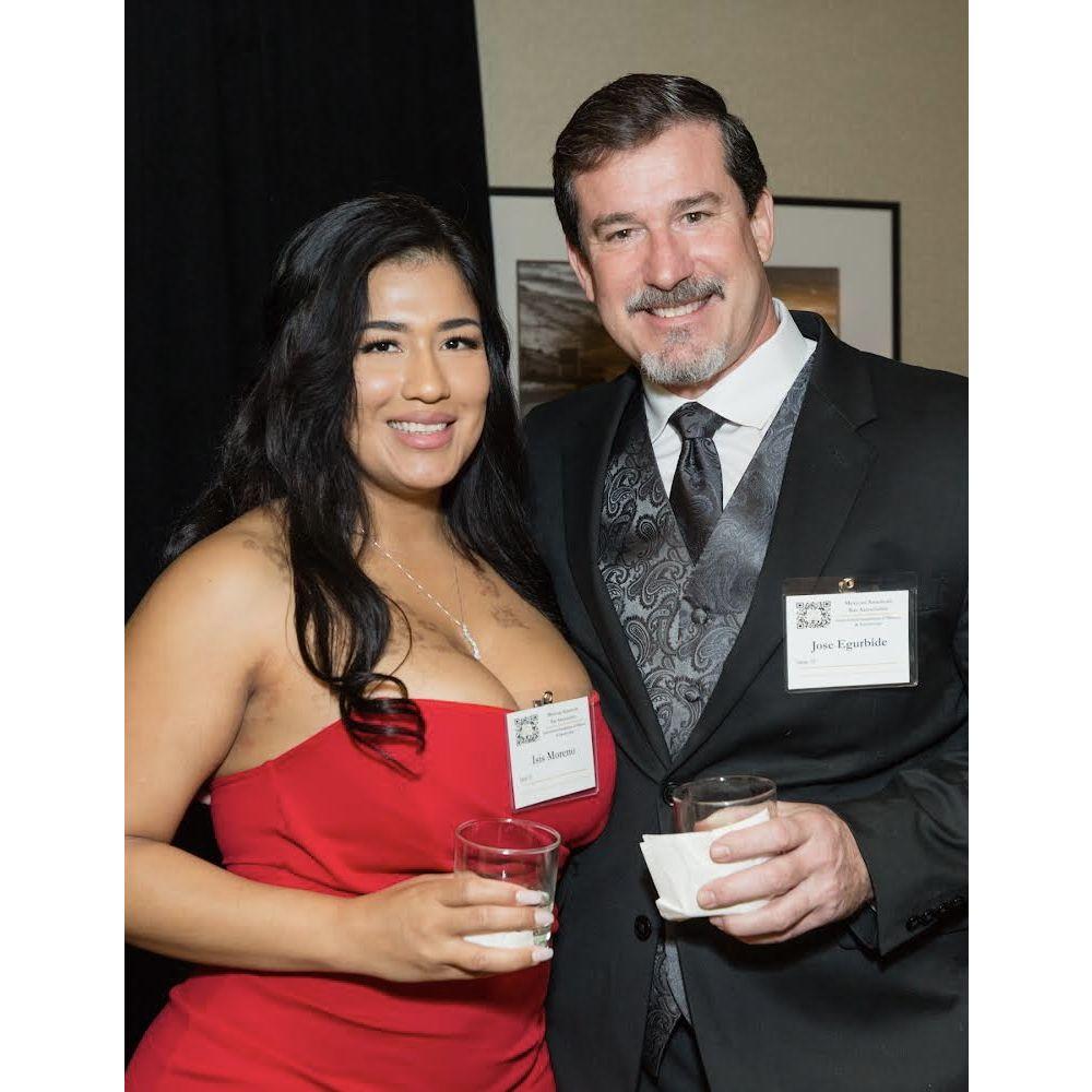 My plus one at work function