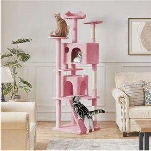 Yaheetech Cat Scratching Tree, 80-in