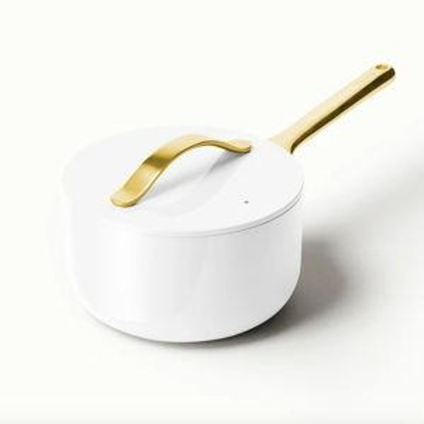 White Ceramic Sauce Pan