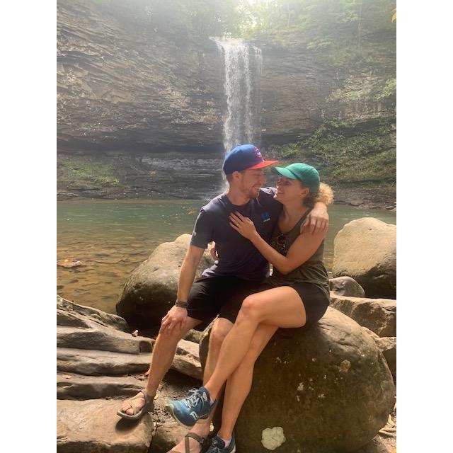 Cloudland Canyons... where Nick proposed during a camping trip with friends