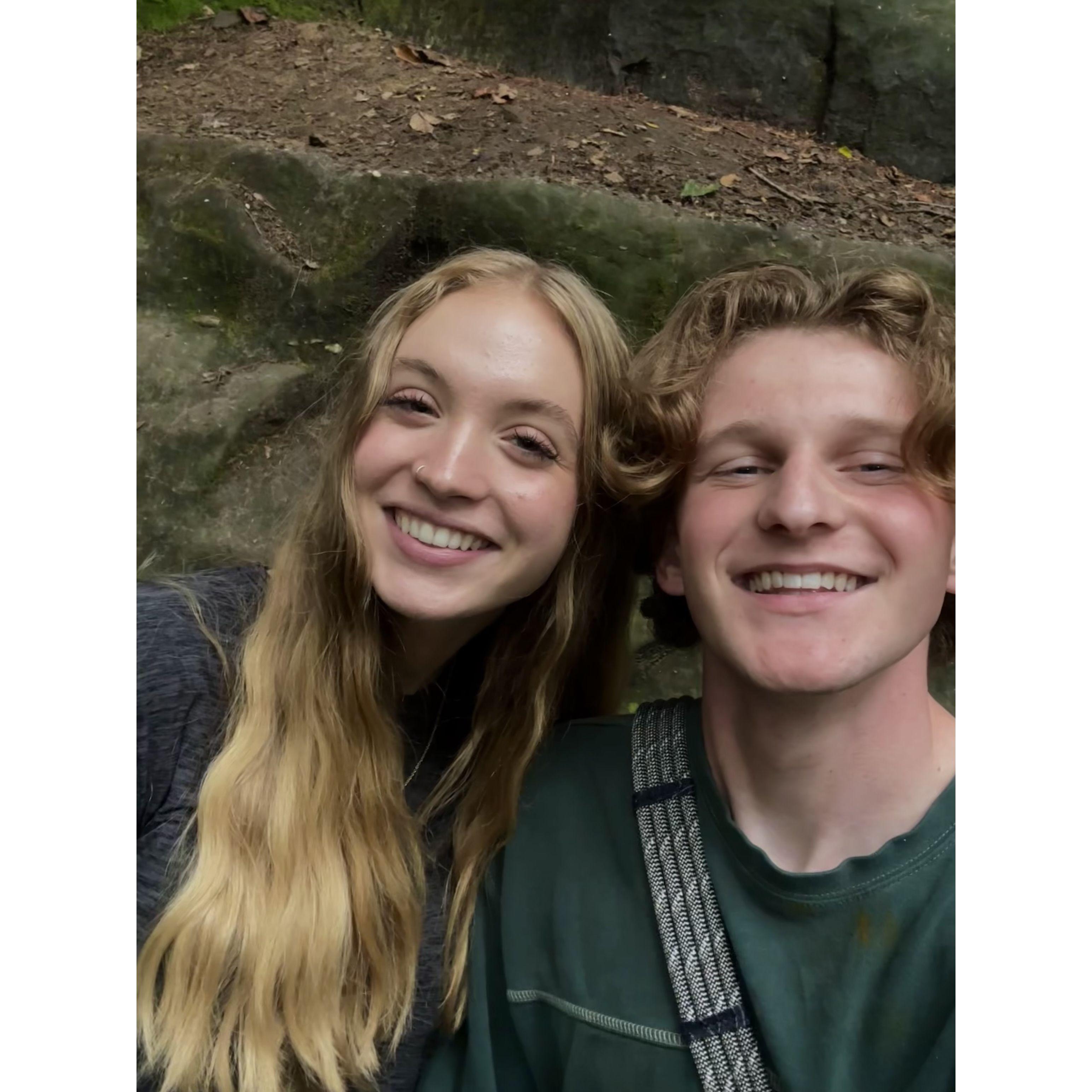 Our first date!