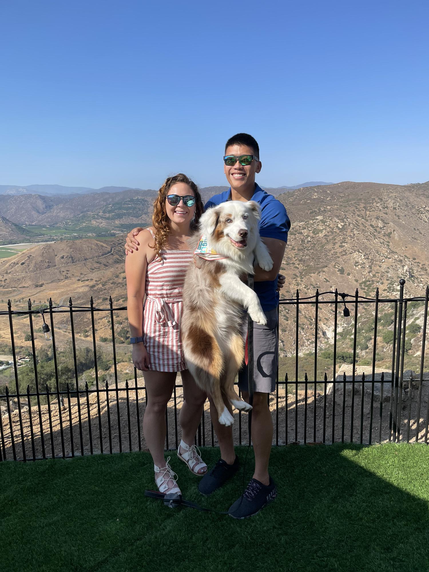 Hitting up a local winery in SoCal with Will and Emily!