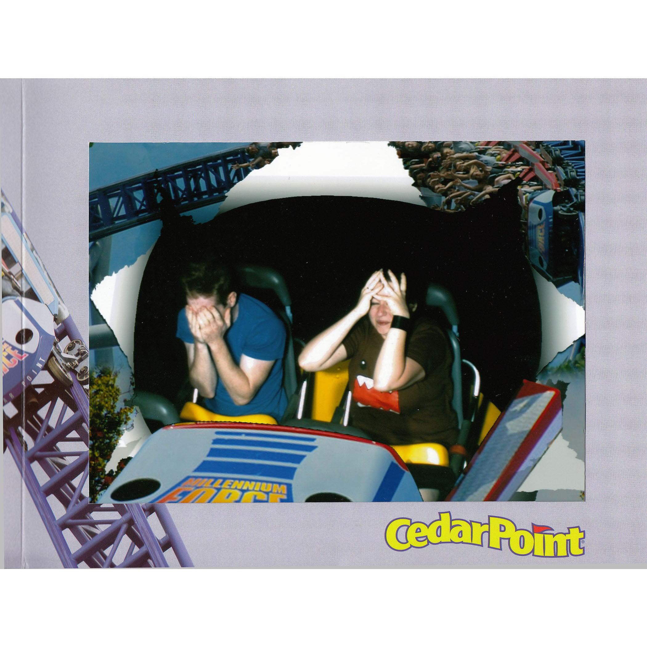 Getting mercilessly pelted in the face with thousands of mayflies while on the Millennium Force at Cedar Point (2007)