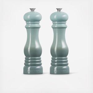 Le Creuset Salt and Pepper Mill Set in Color: Sea Salt | Bloomingdale's