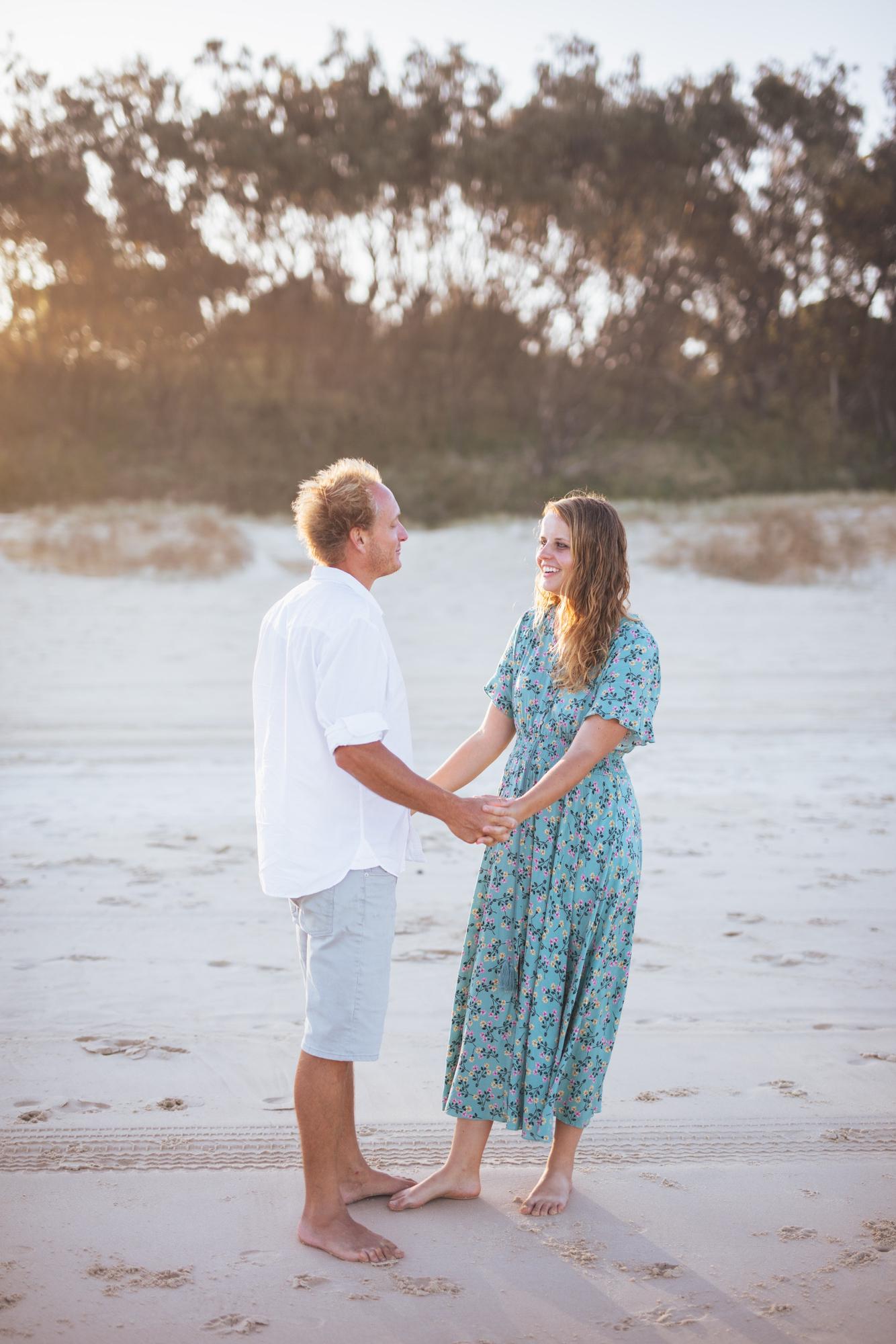Our one-year anniversary photos in the Gold Coast, Australia.