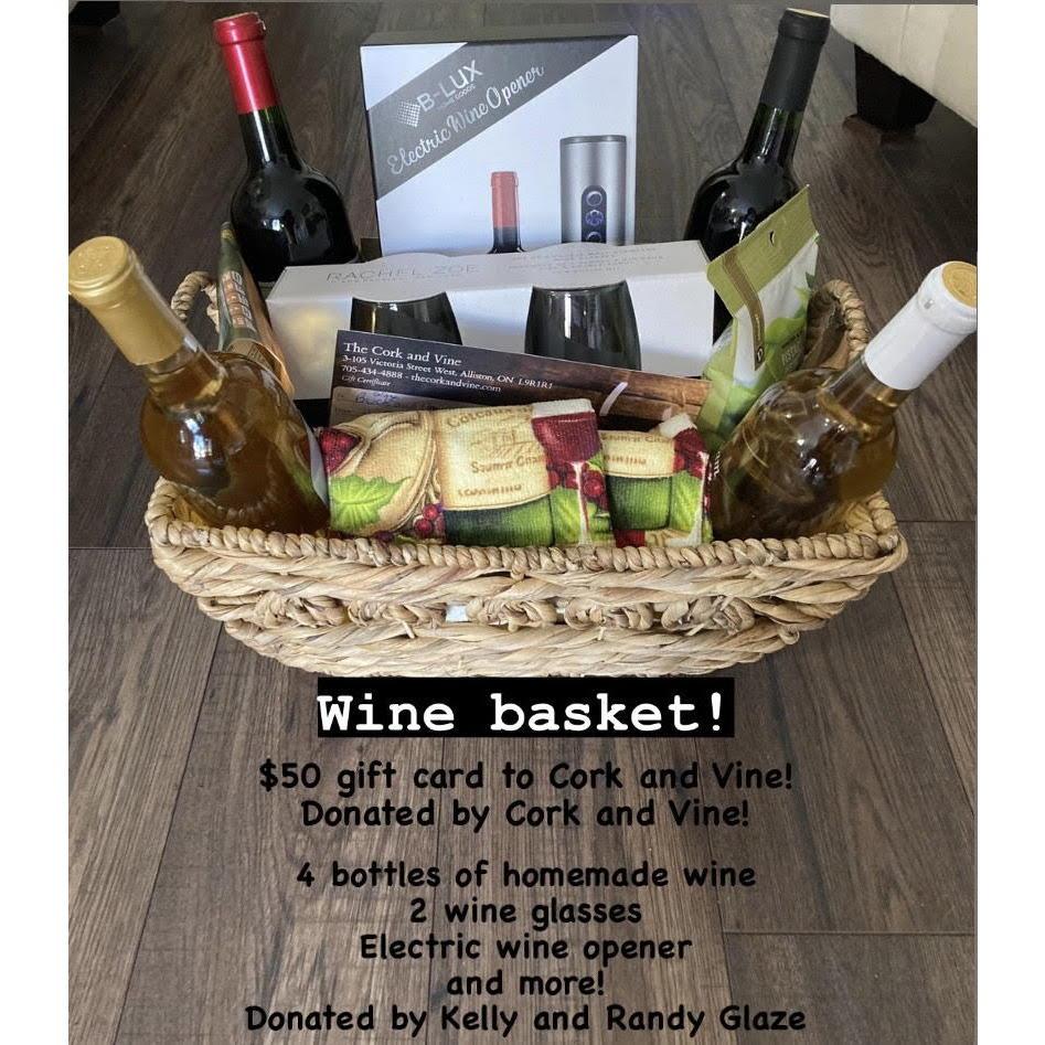 Raffle Prize - Wine Basket