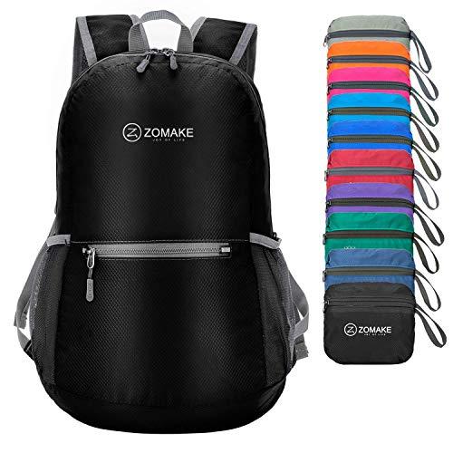 ZOMAKE Ultra Lightweight Packable Backpack Small Water Resistant Travel Hiking Daypack