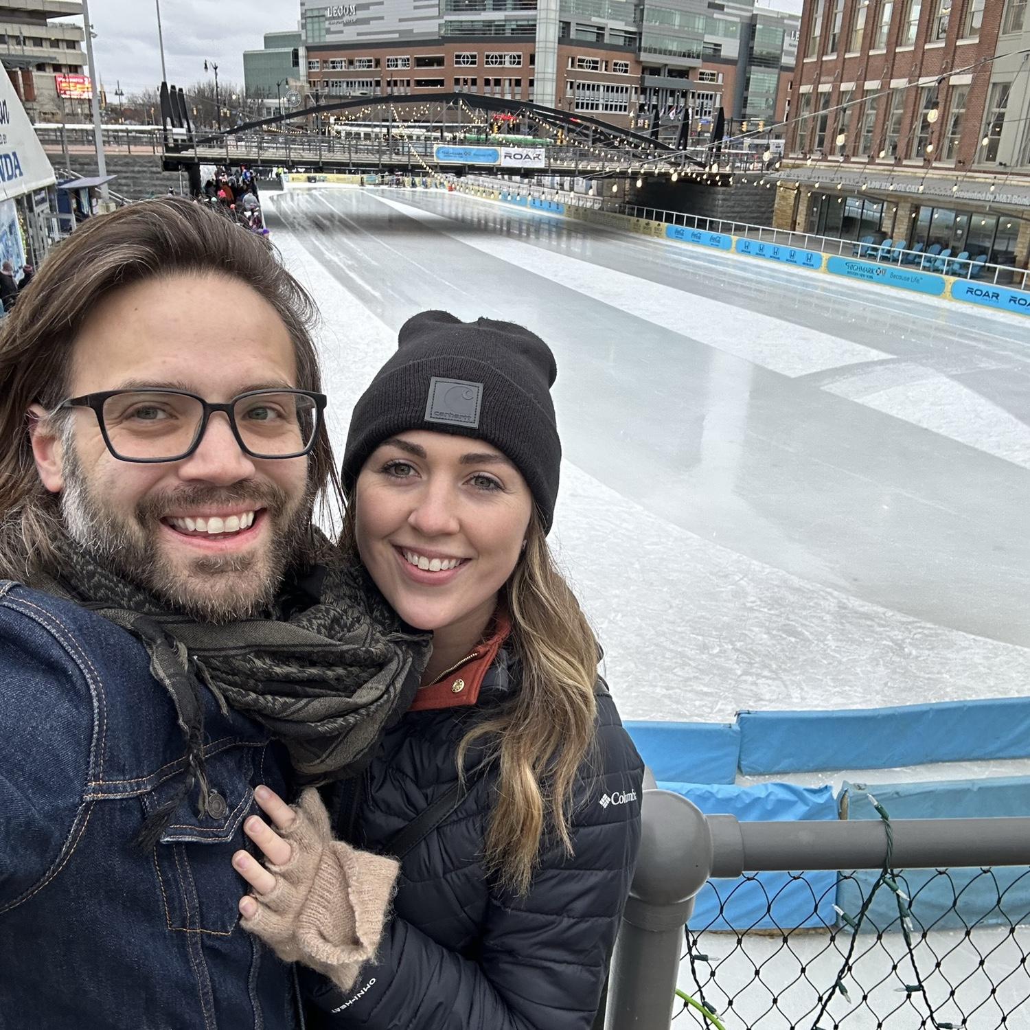 Ice Skating! @Canal Side