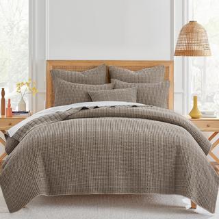 Mills Waffle 3-Piece Quilt Set