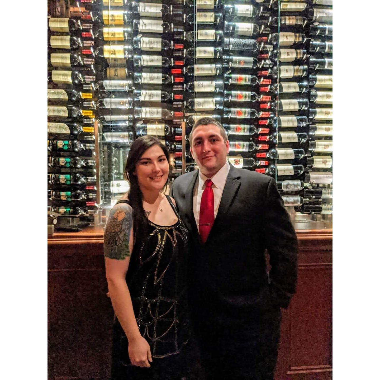 We got dressed up!
