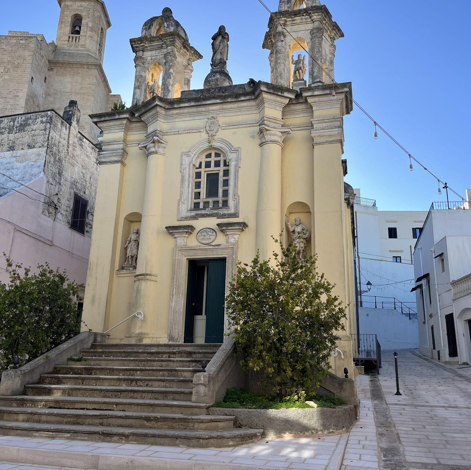 A cathedral we randomly walked by in Ugento.