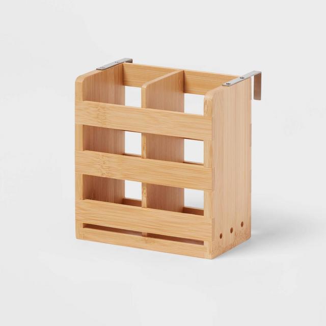 Bamboo Drying Rack Flatware Cup Brown - Brightroom™
