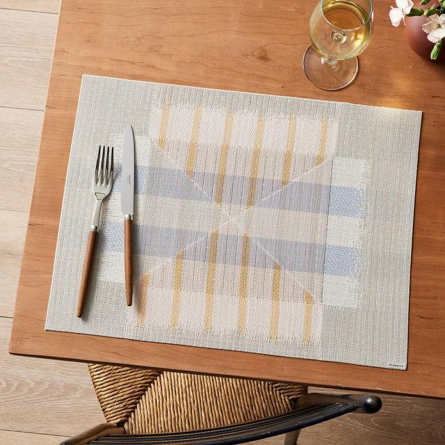 Chilewich Mesa Easy-Care Placemats, Set of 4, Opal