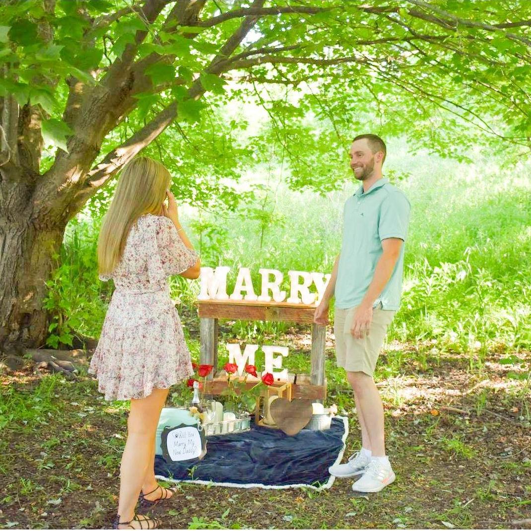 When Nick proposed.