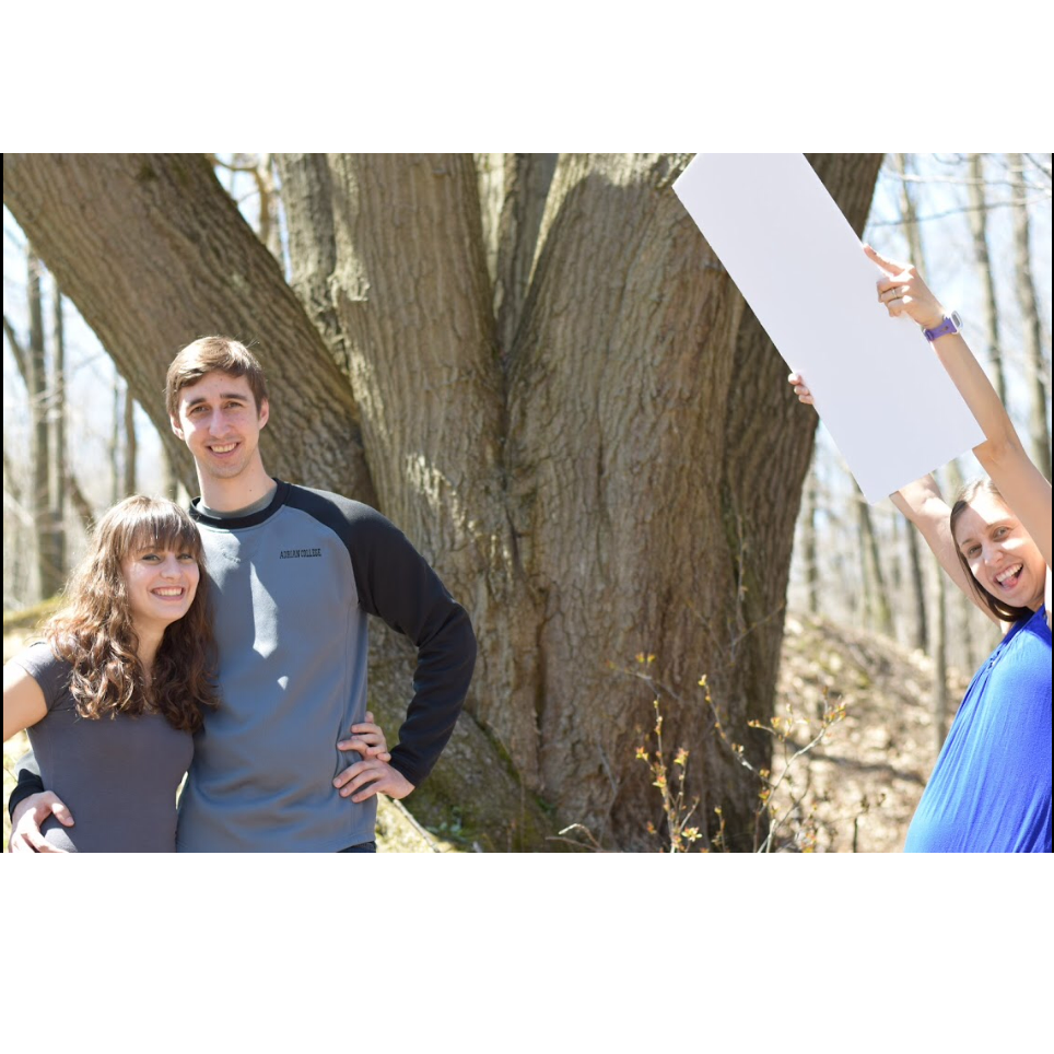 Our first ever photo session, taken during a Holdren family outing to the ledges in Grand Ledge. Check out Alex's sister Erin being a pro assistant to Alex's sister Jenny behind the lense.