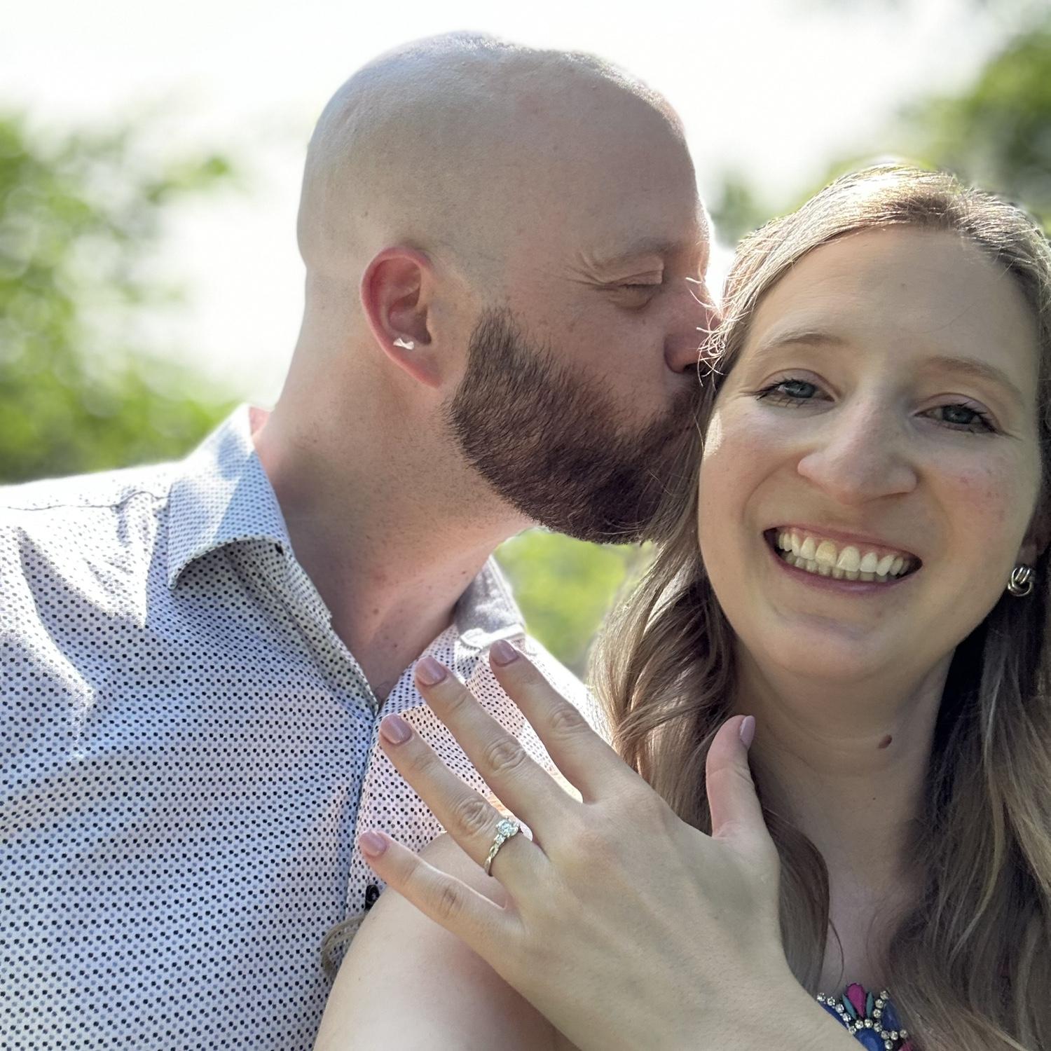 Engagement at Como Park in Zen Garden - July 12, 2024