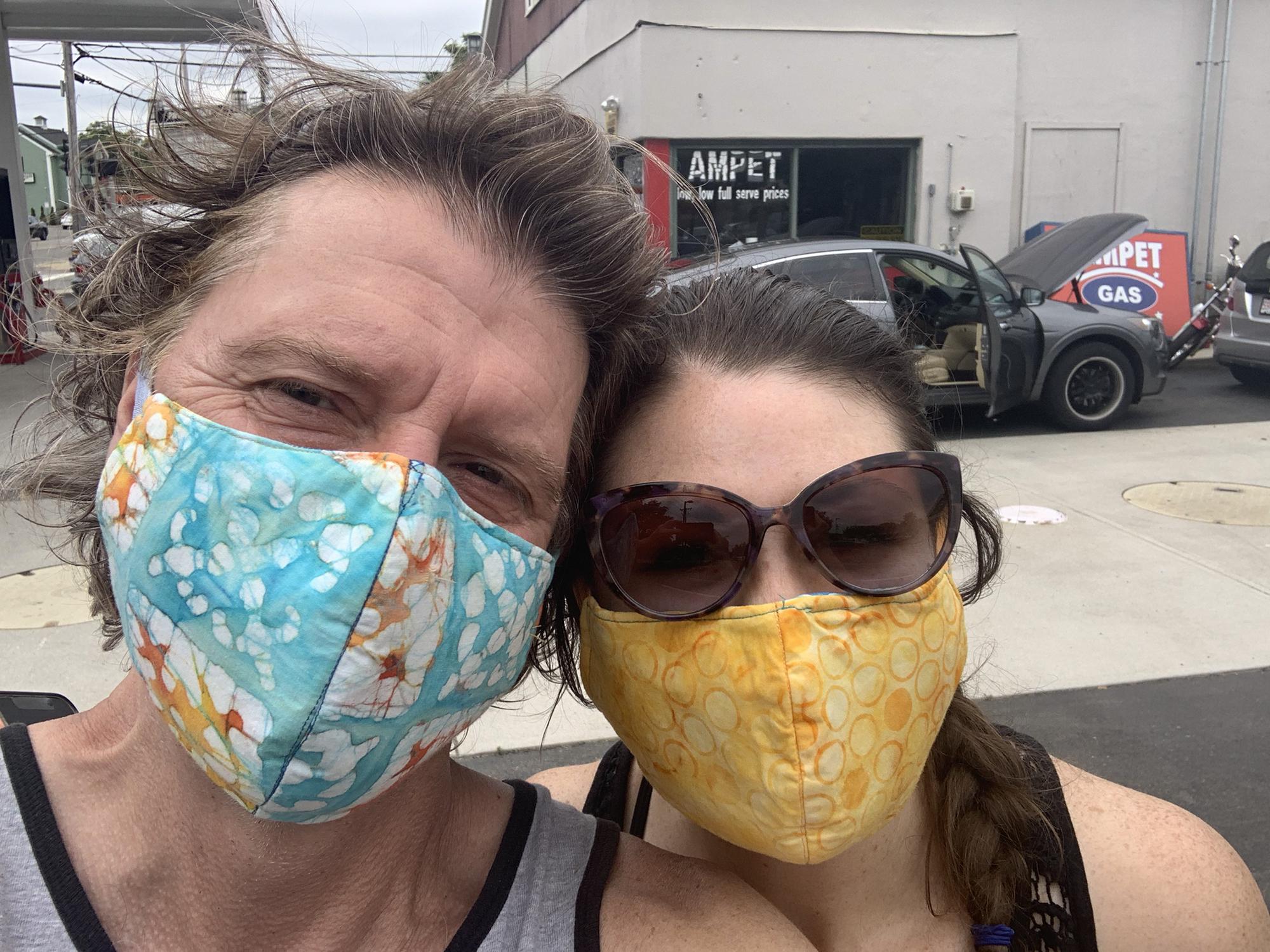 Enjoying Covid and car repairs at the beginning of our beach birthday weekend! June 2020