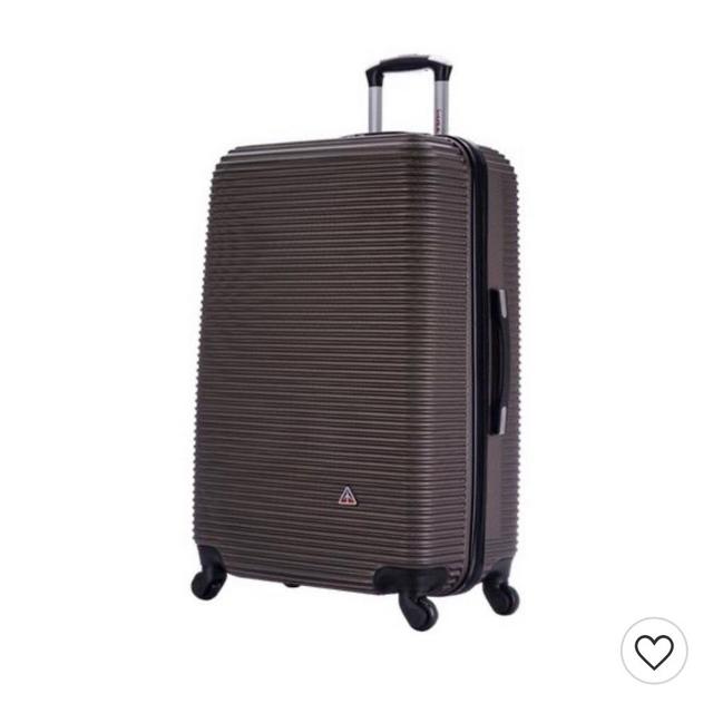 InUSA Royal 28" Hardside Spinner Suitcase in color Brown