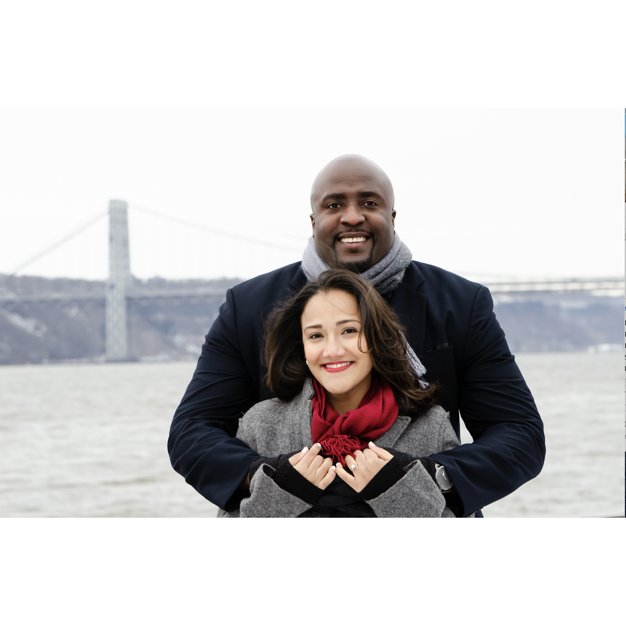 Engagement photoshoot - NYC (Valentine's Day Weekend)