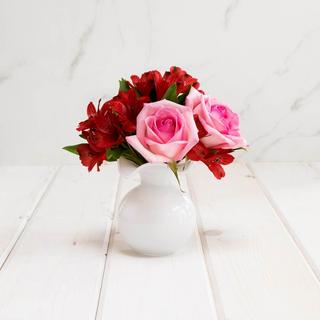 Hibiscus Colored Small Bud Vase