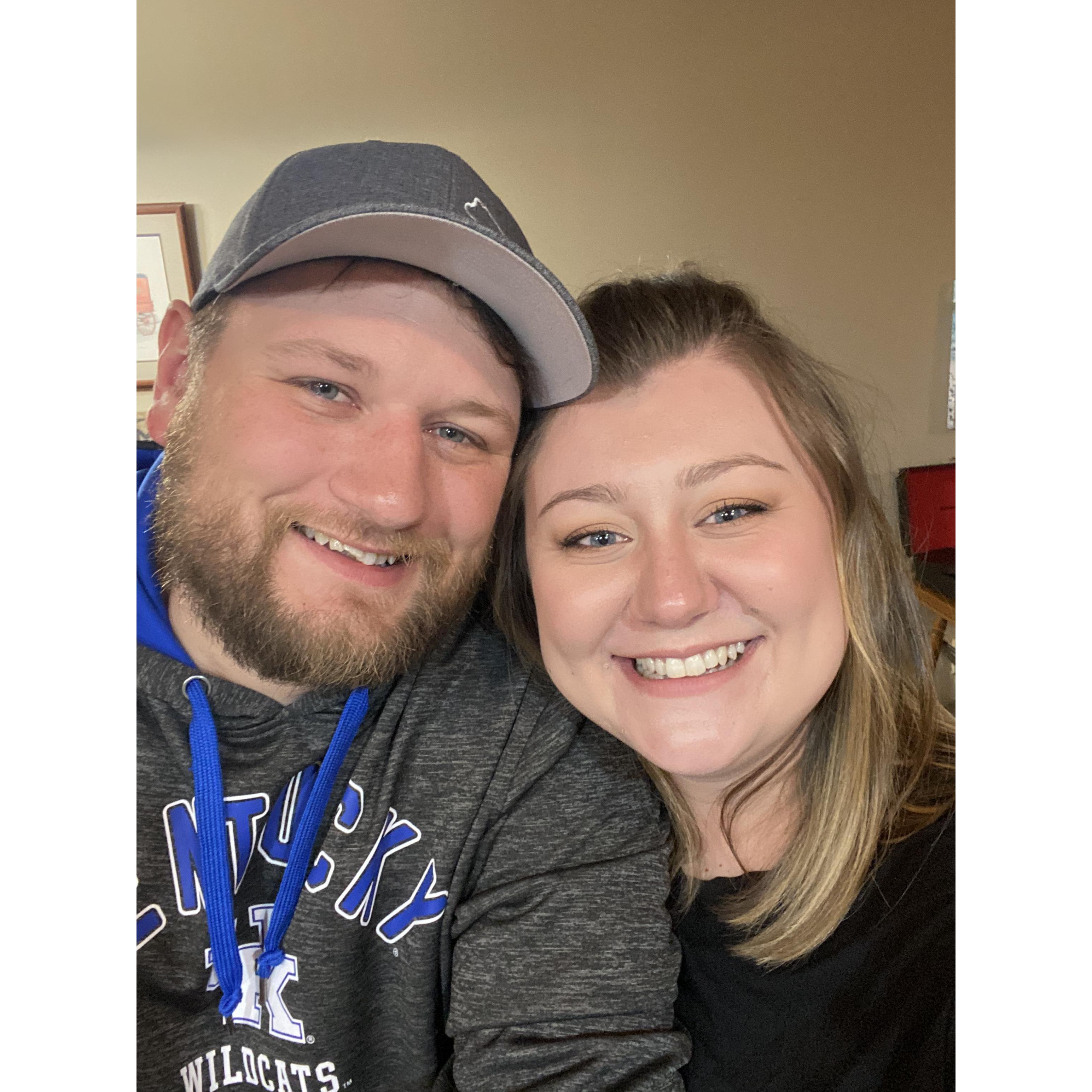 Lauren and Nathan's for game night! 3.24.21.