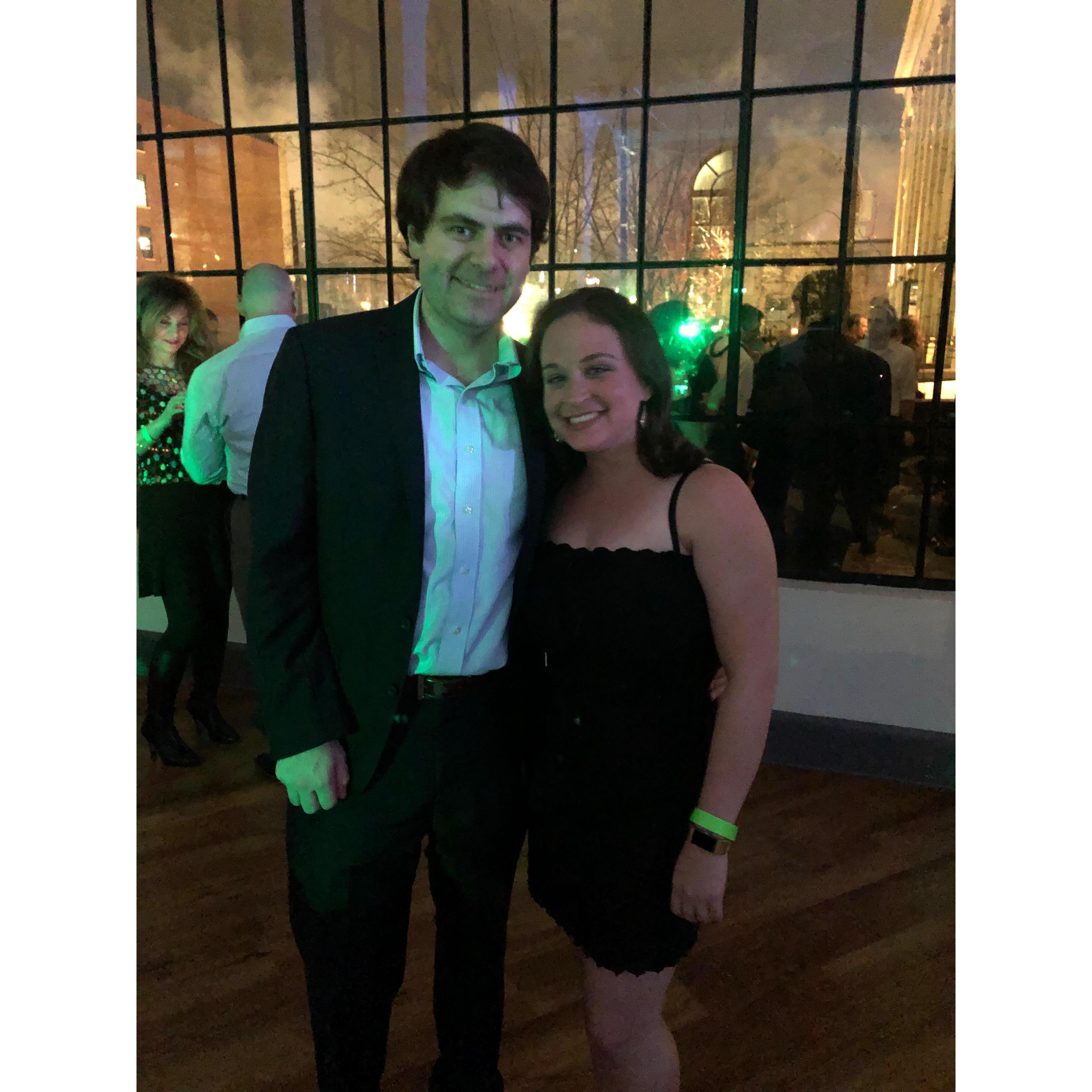 Our first New Year's Eve together. December 2018/January 2019