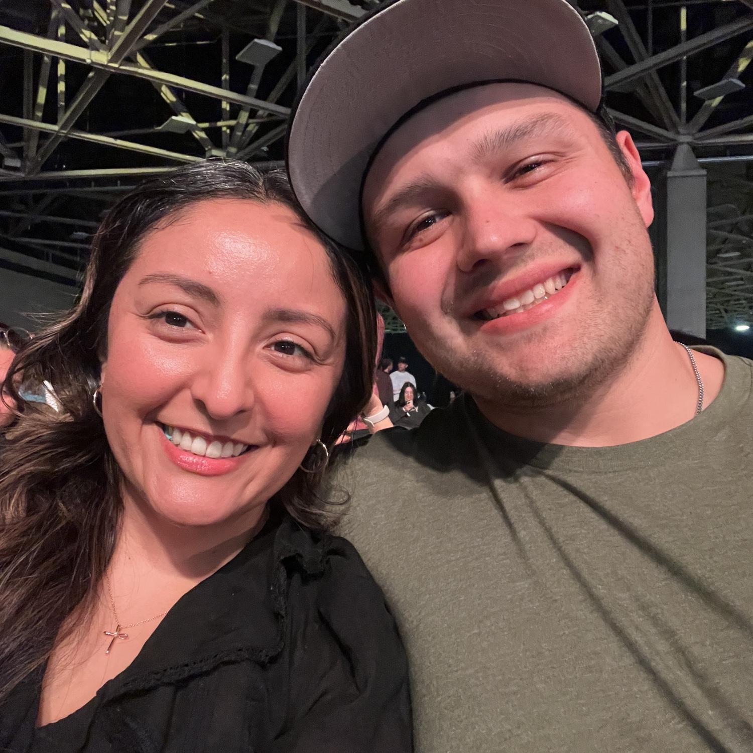 His first time in Dallas, Tx.