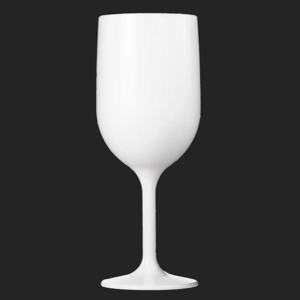 Guaranteed Unbreakable Stemmed Wine 12 oz. – White (pack of 4)