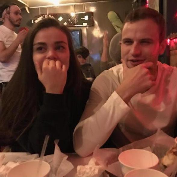 The night we became boyfriend and girlfriend... officially