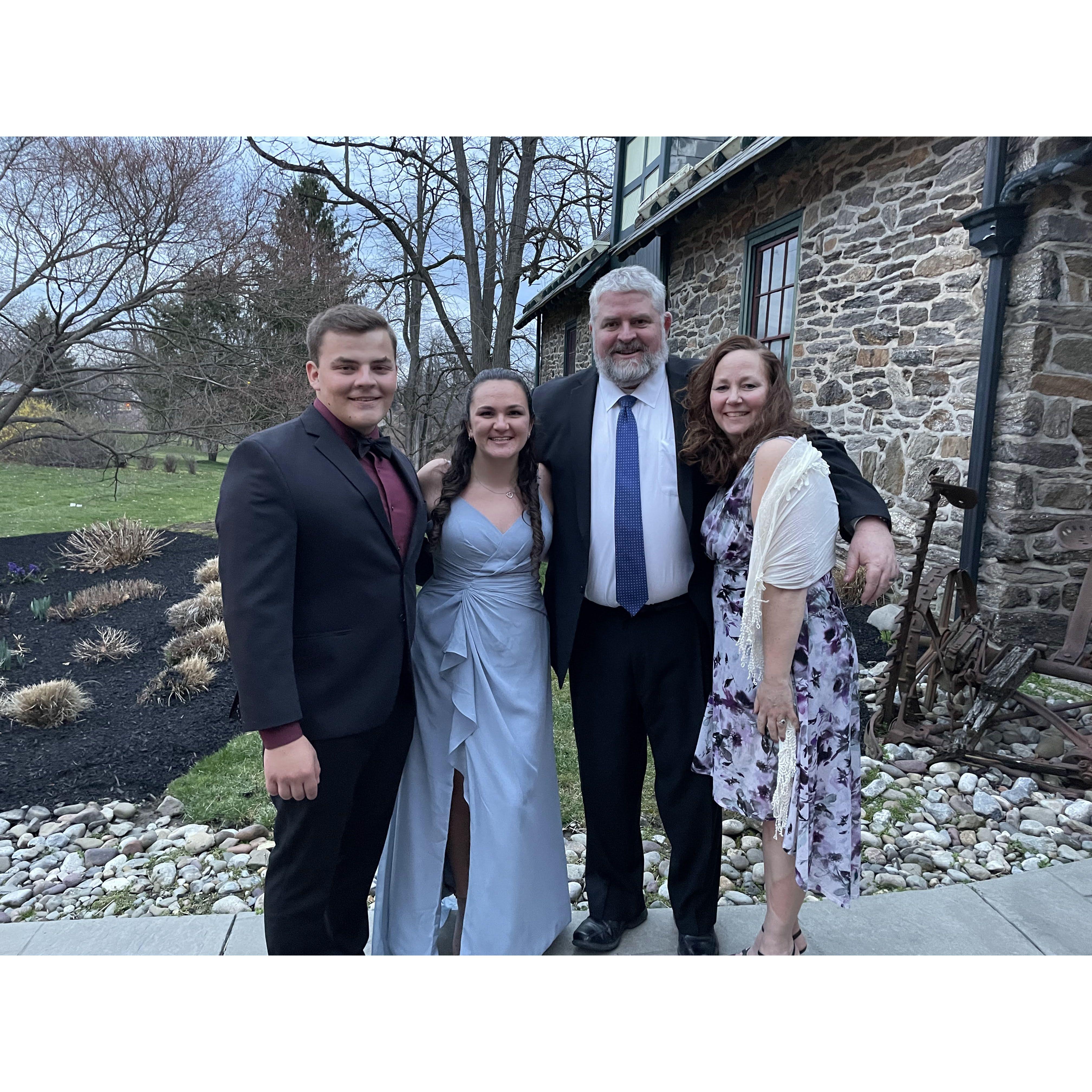 A photo with the future in-laws!