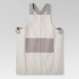 Gray Stripe Kitchen Textiles Cooking Apron - Threshold™