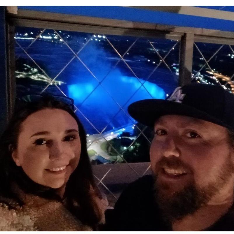 Niagara Falls from way up high