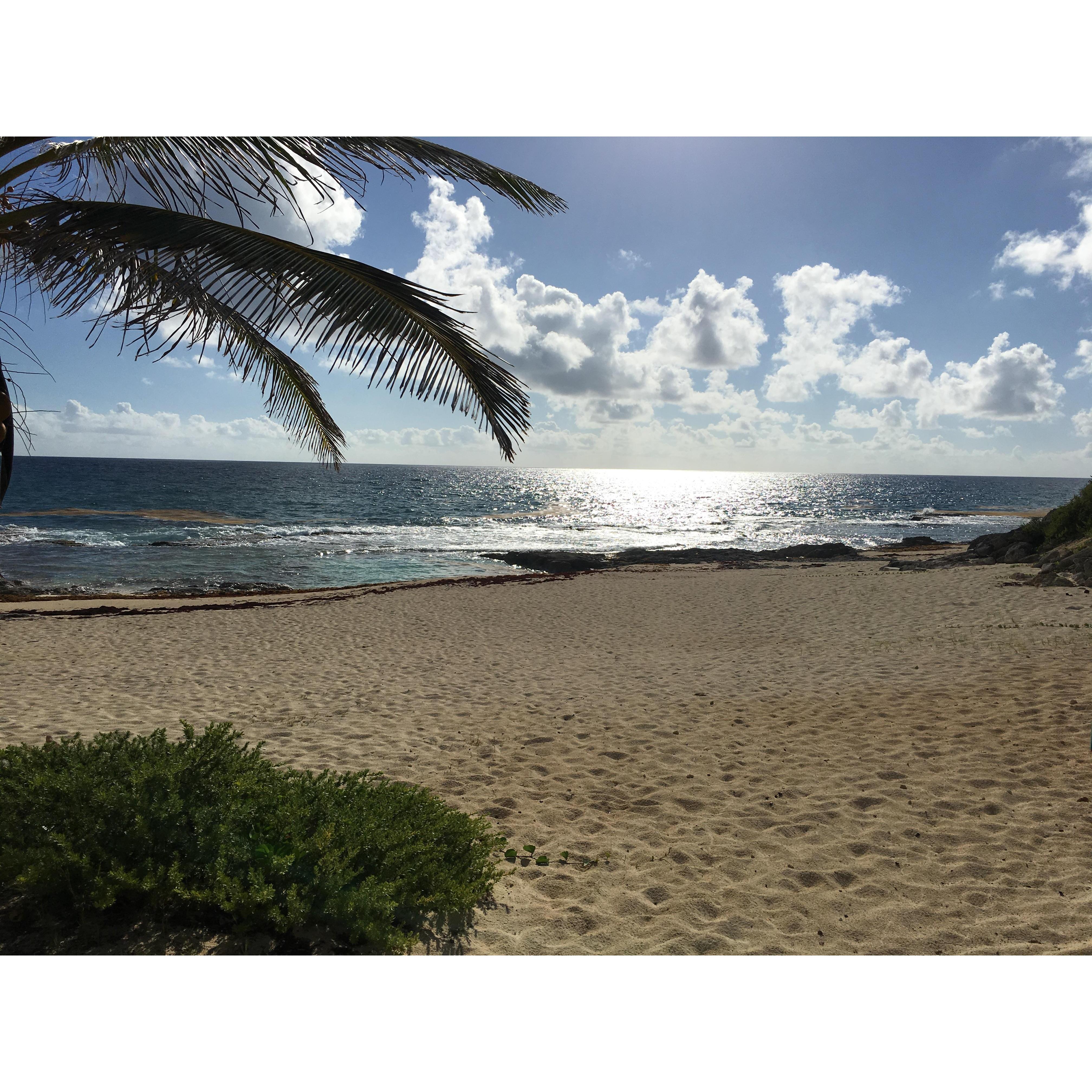 This is the beach where the wedding will take place!