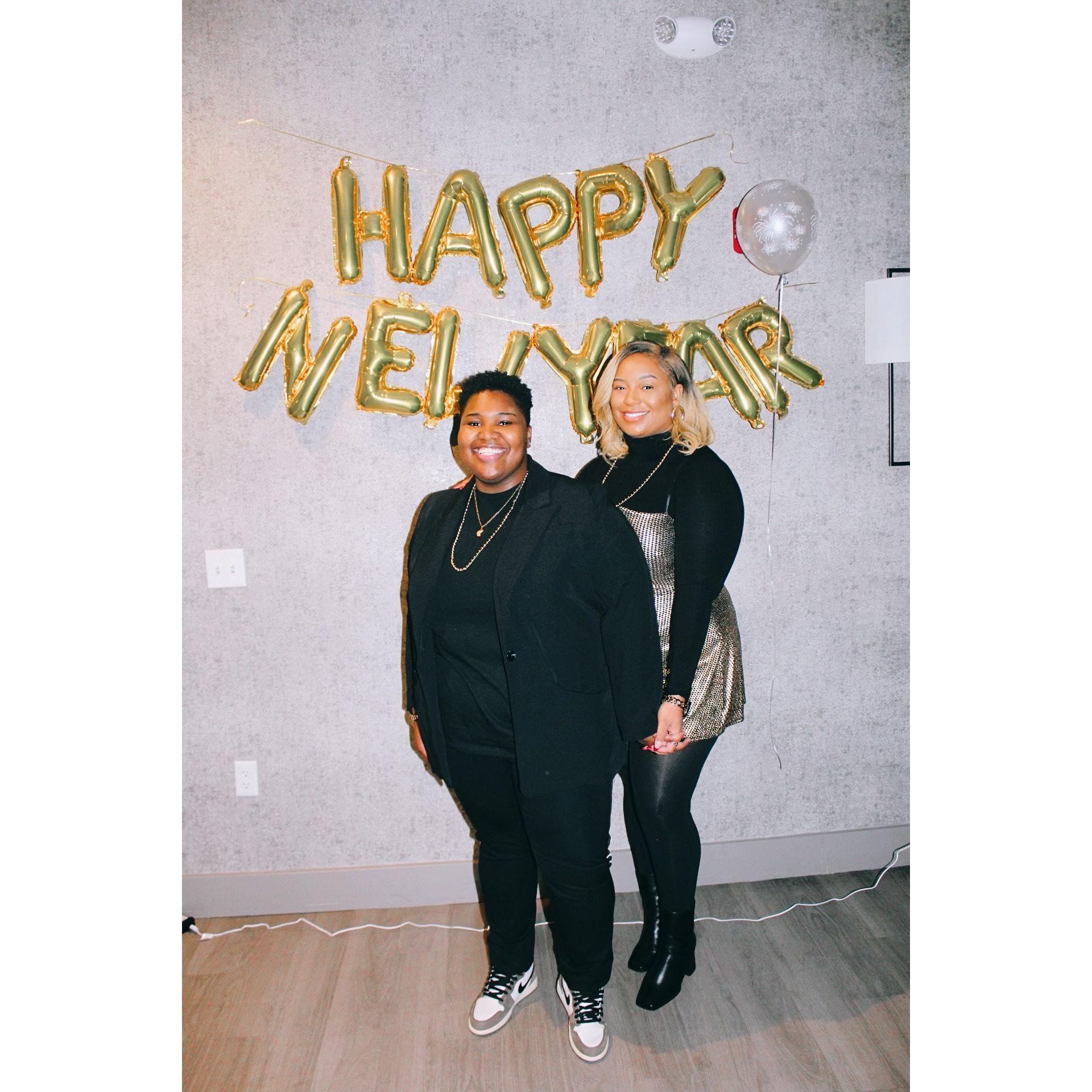 Our second New Year’s together.
