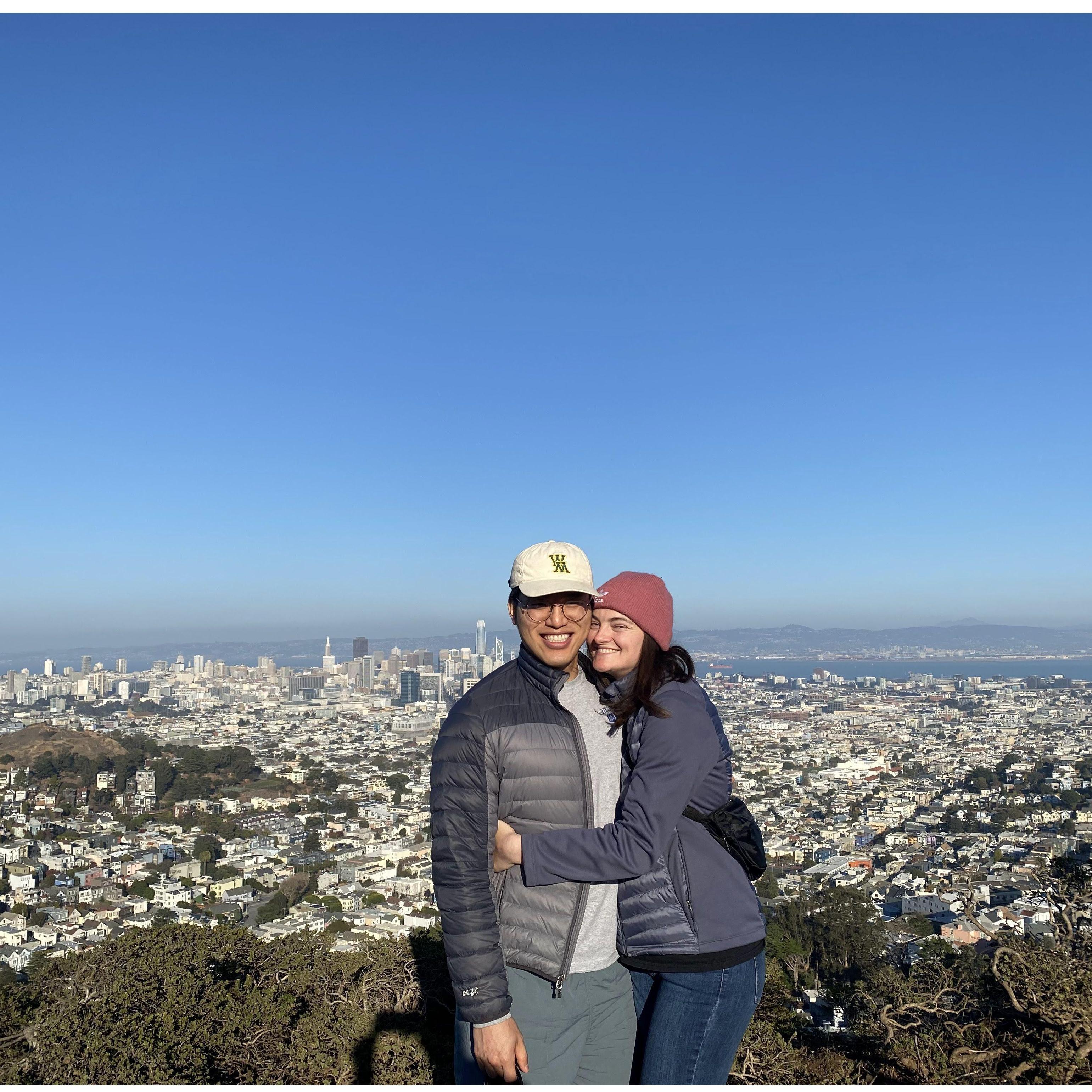 Getting a tour of San Francisco from our dear friend Harini [2023]