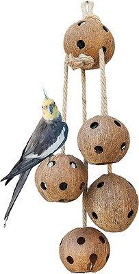Pet Magasin Natural Coconut Bird Toys