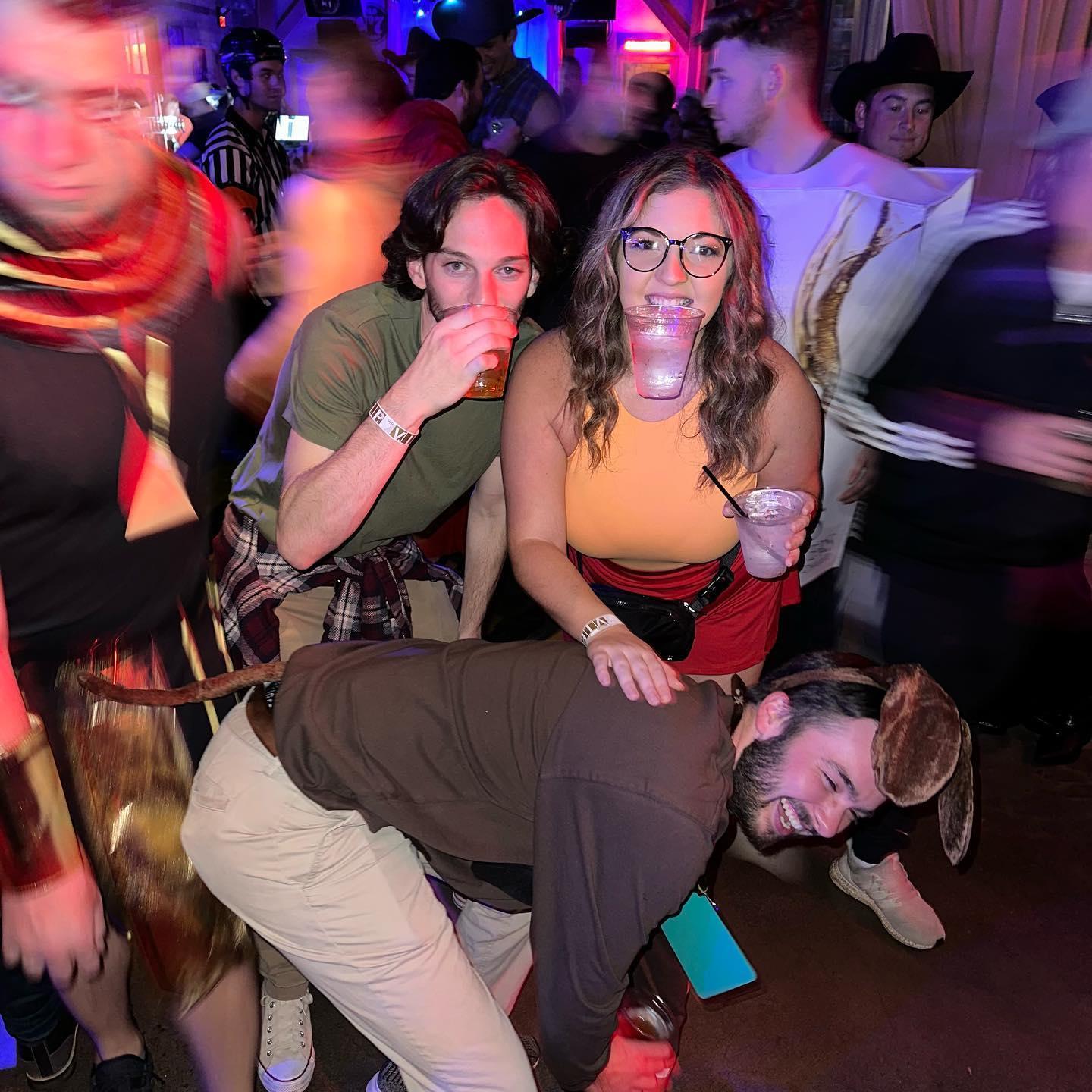 First couples costume before they were a couple!