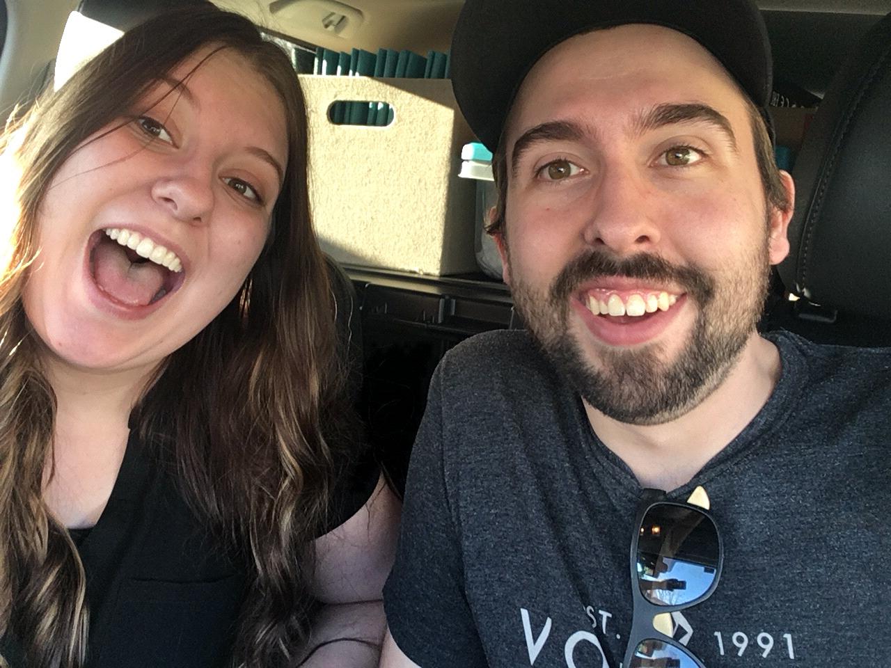 Moving Dallen into our apartment!!