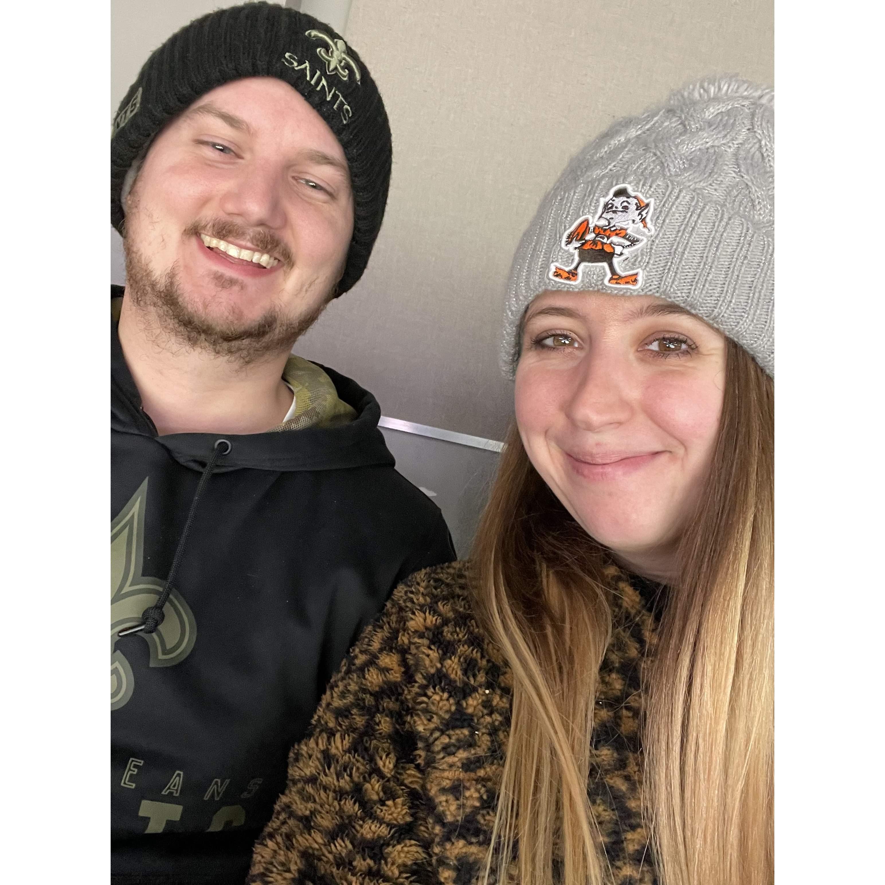 Hockey Date! Go Walleyes! 2/12/22