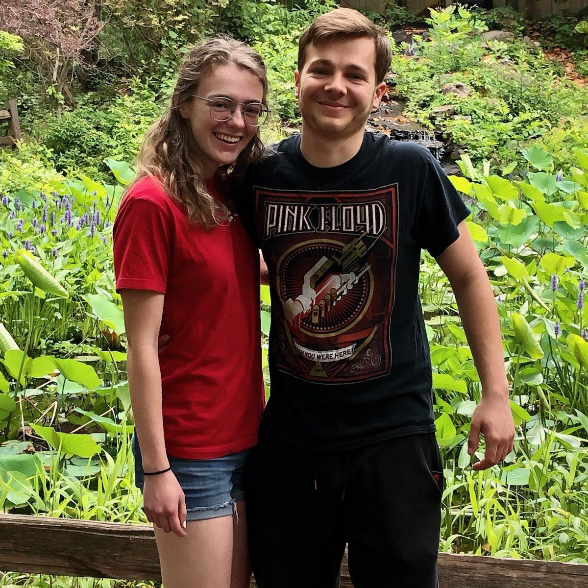 Us at the Memphis zoo